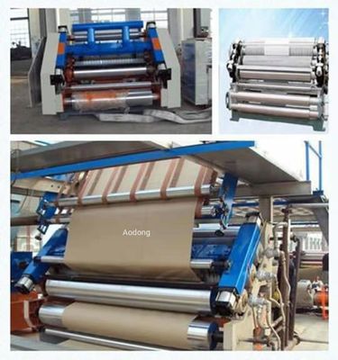 آلة تصنيع الورق المقوى الأوتوماتيكية ماكينة إنتاج علب الكرتون المموج ذو الصف الواحد في فيتنام