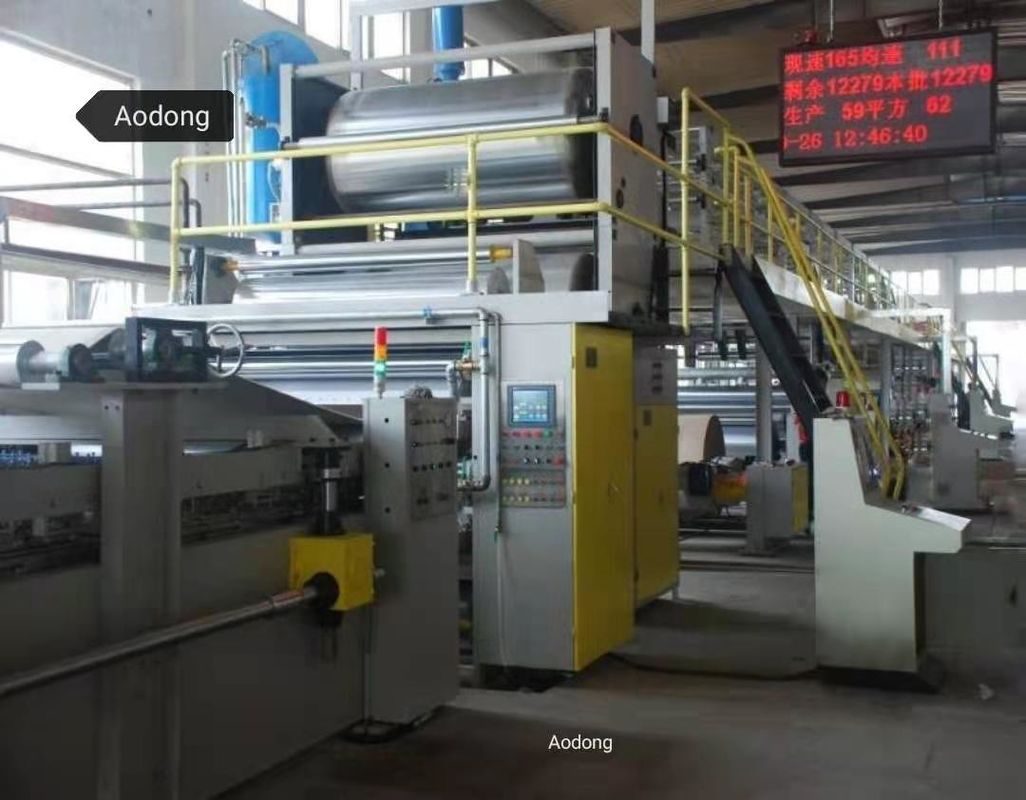 آلة تصنيع الكرتون المموج ذو 7 طبقات ، خط إنتاج الورق المقوى
